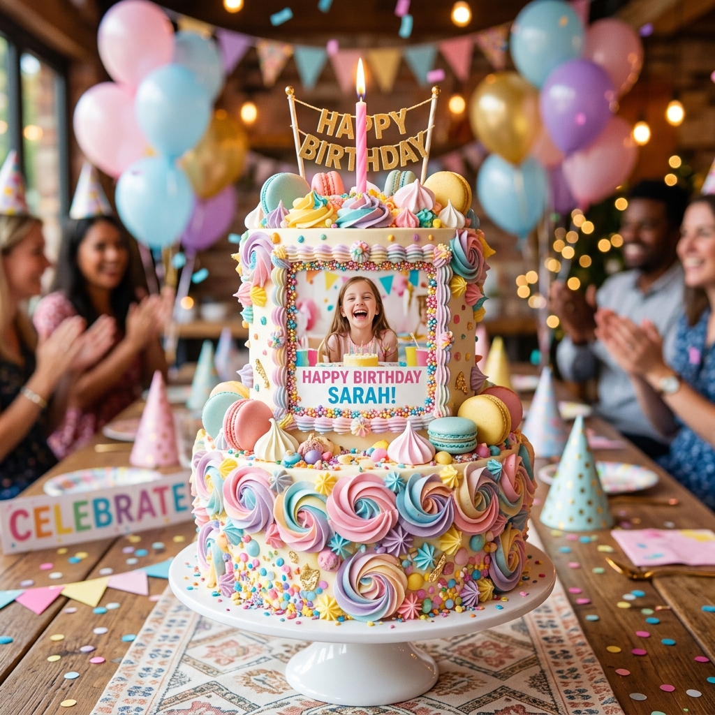 Custom 3D & Photo Cakes
